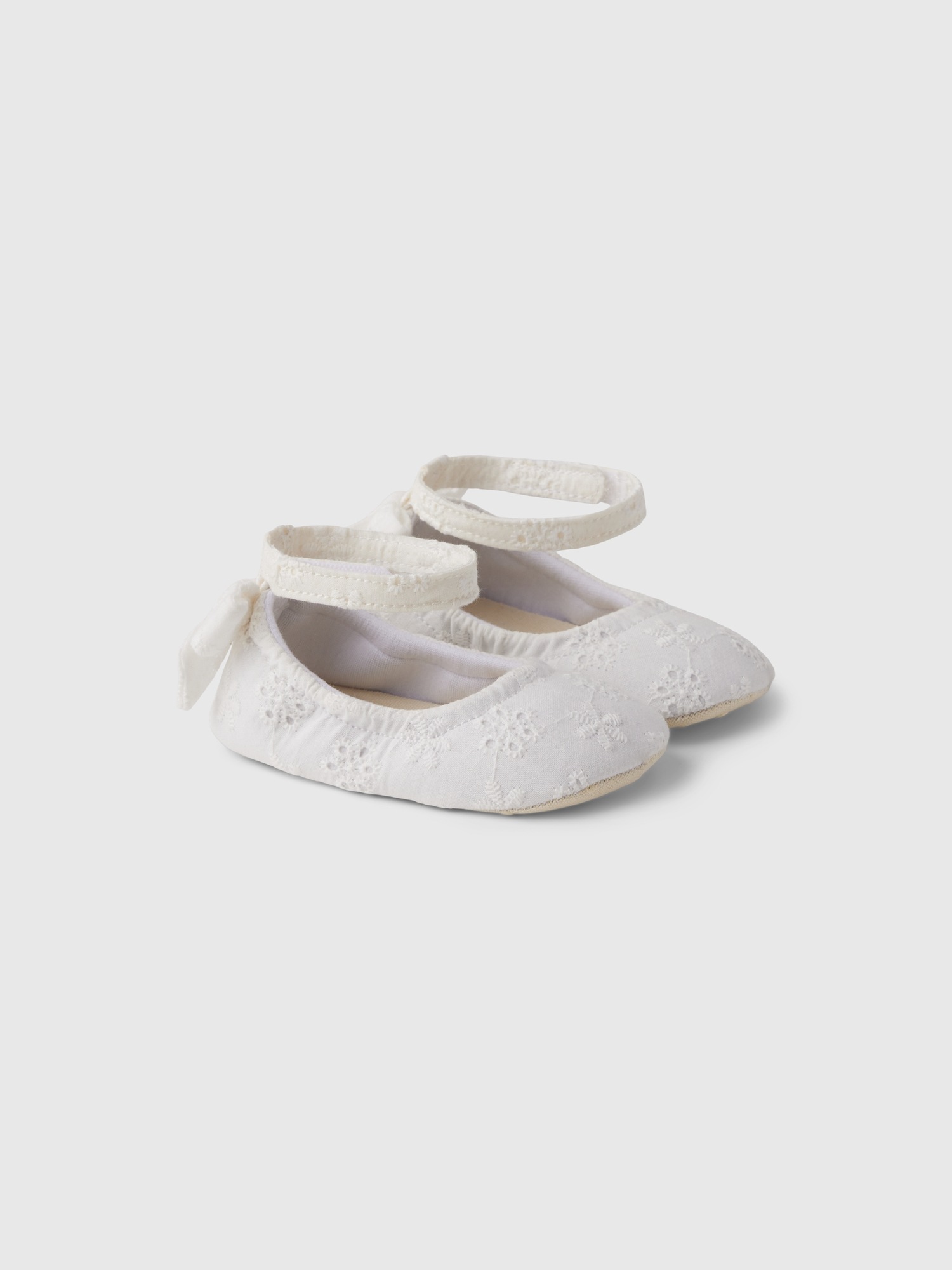 Baby Eyelet Flats Gap