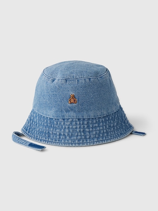 Baby Denim Bucket Hat Gap