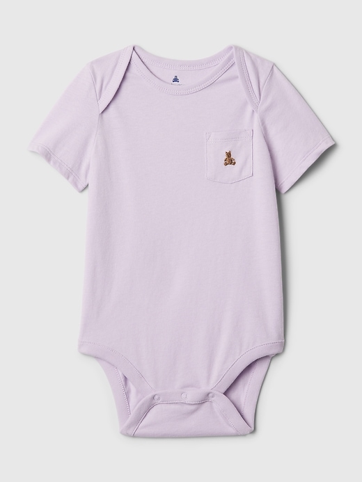 View large product image 1 of 6. Baby Pocket Bodysuit