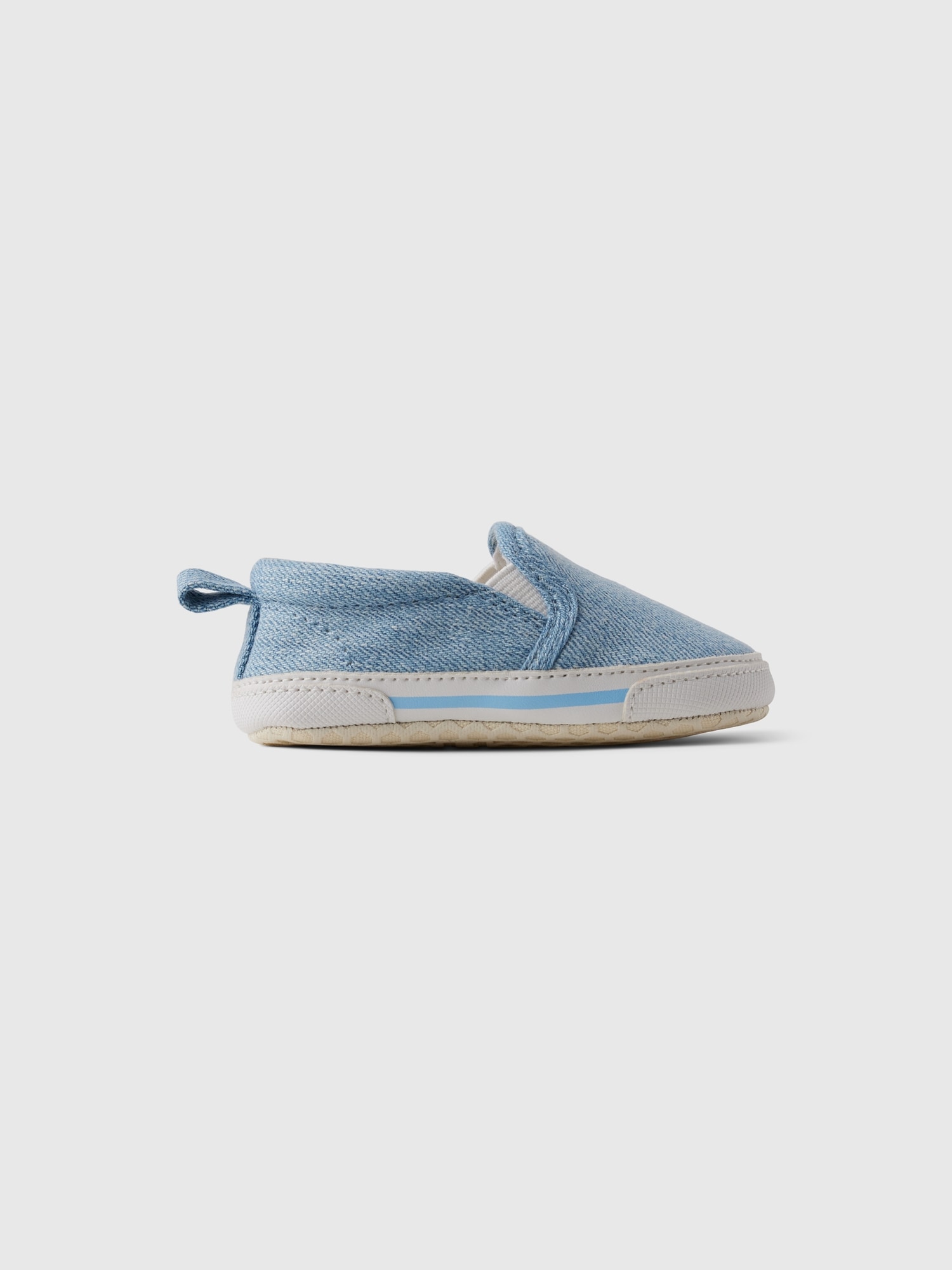 Gap Kids' Baby Denim Slip-on Shoes In Chambray