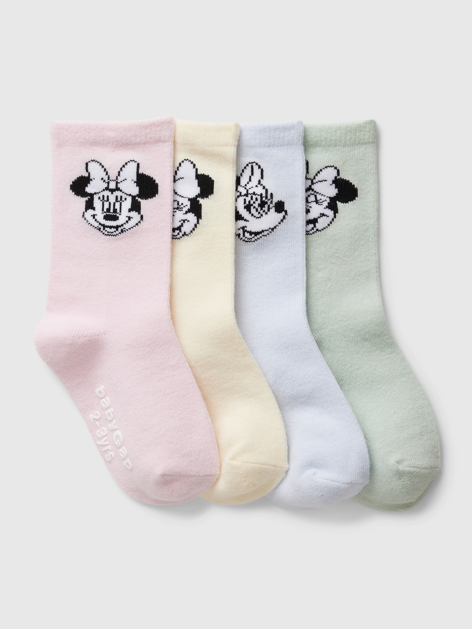 babyGap | Disney Minnie Mouse Crew Socks (4-Pack)