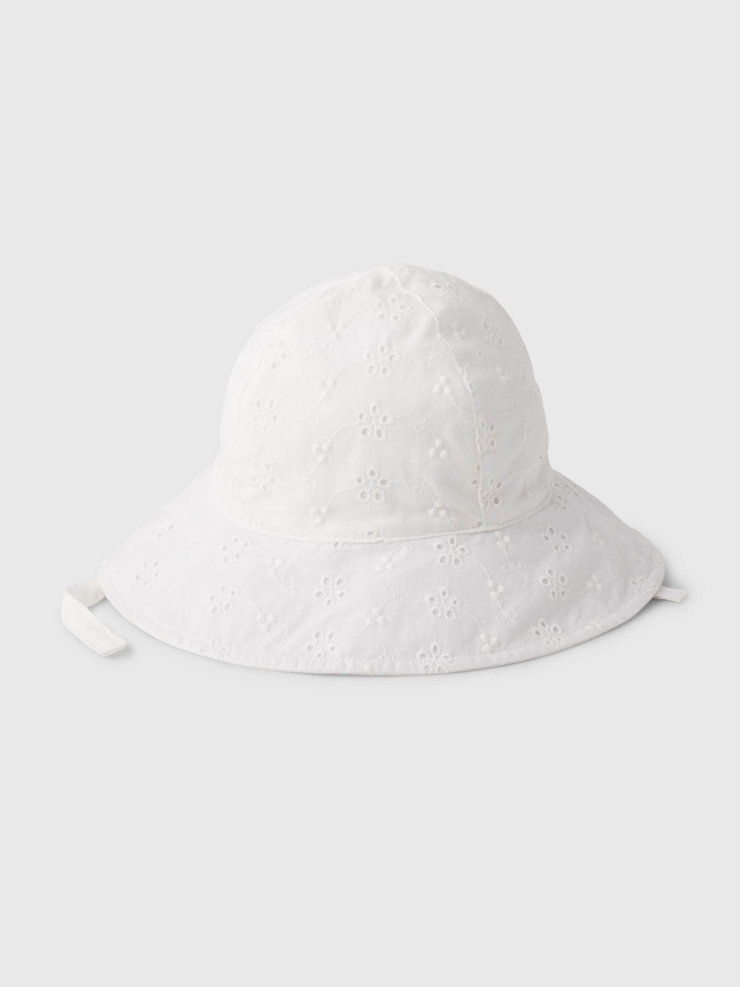 Gap Baby Eyelet Hat In Off White
