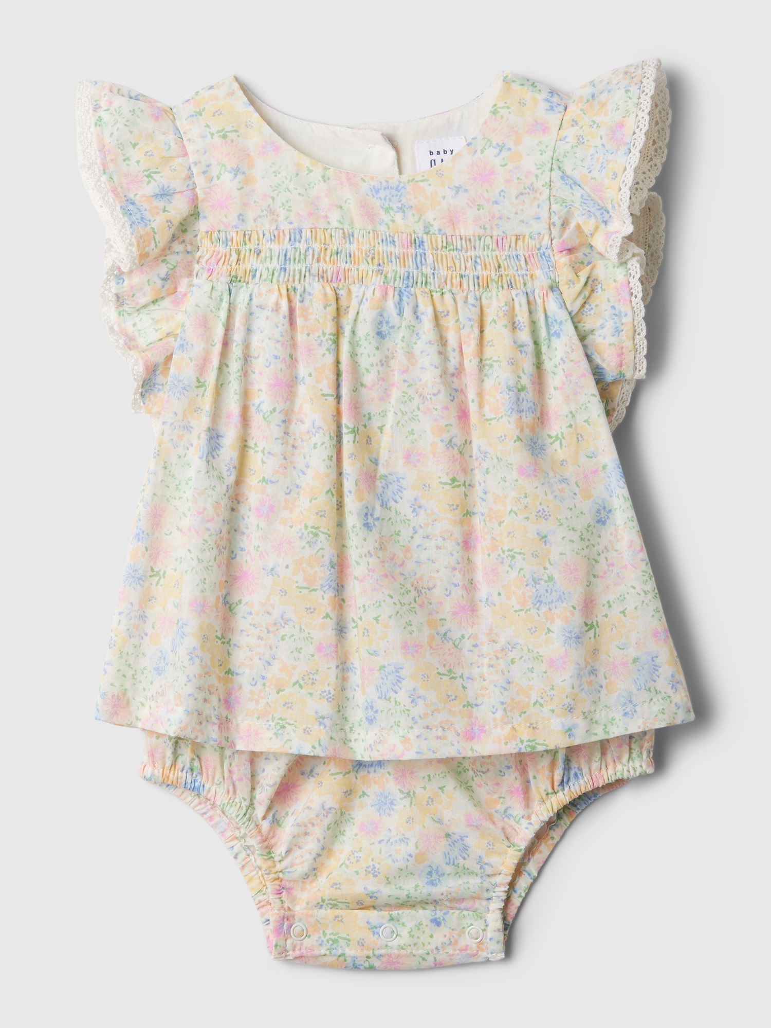 Baby Print Bubble One-Piece