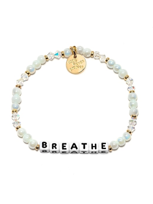 1 of 8 showing, with the color Multi of product Little Words Project Breathe Bracelet