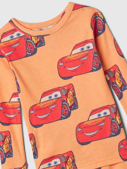 Image number 3 showing, Gap × Disney Baby Organic Cotton Cars PJ Set
