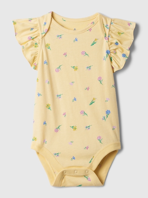 Image number 8 showing, babyGap Mix and Match Ruffle Bodysuit