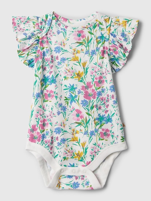Image number 10 showing, babyGap Mix and Match Ruffle Bodysuit