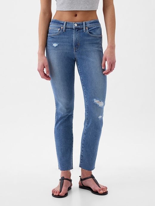 Image number 2 showing, Mid Rise Vintage Slim Jeans