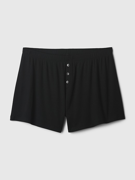 Image number 3 showing, Mini Rib PJ Shorts