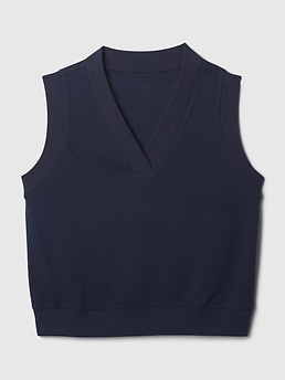 vintage gap fleece vest xl