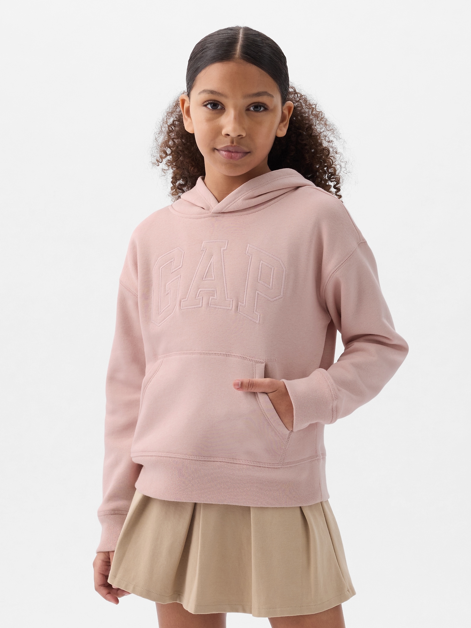 Kids Gap Arch Logo Hoodie Gap