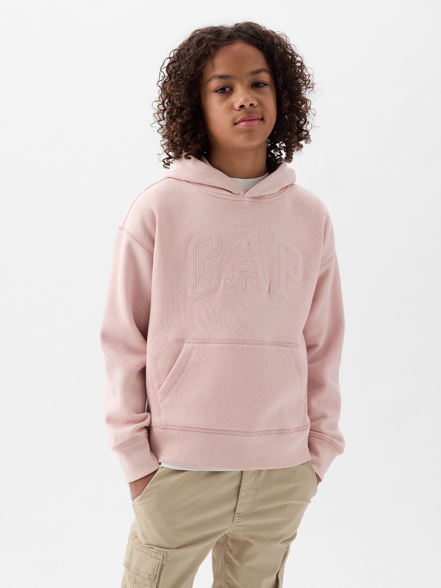 Kids Gap Arch Logo Hoodie | Gap