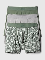 2)Gap men's boxer briefs-size S-2 items-strips/SOLID GRAY-cotton