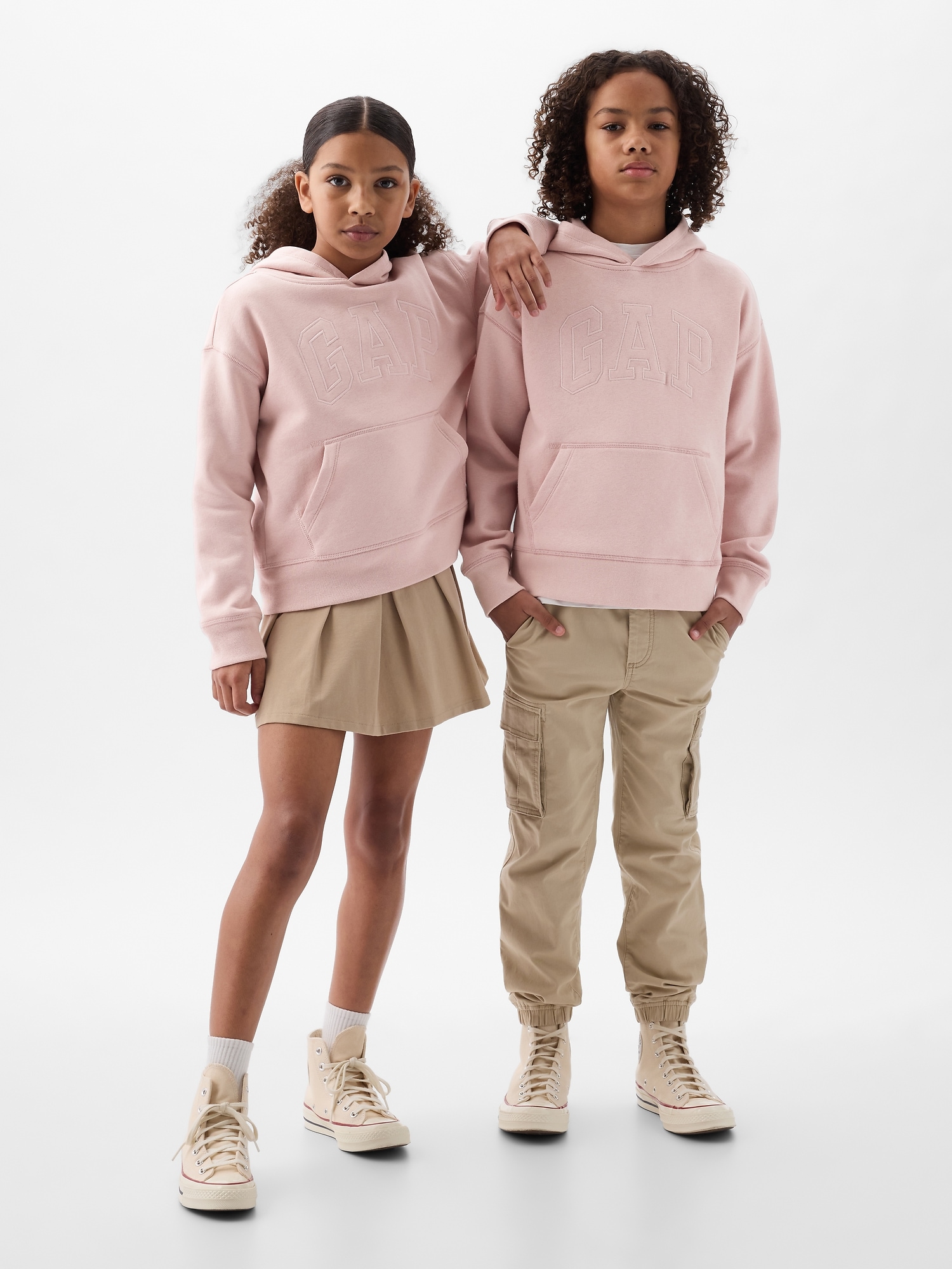 Kids Gap Arch Logo Hoodie | Gap