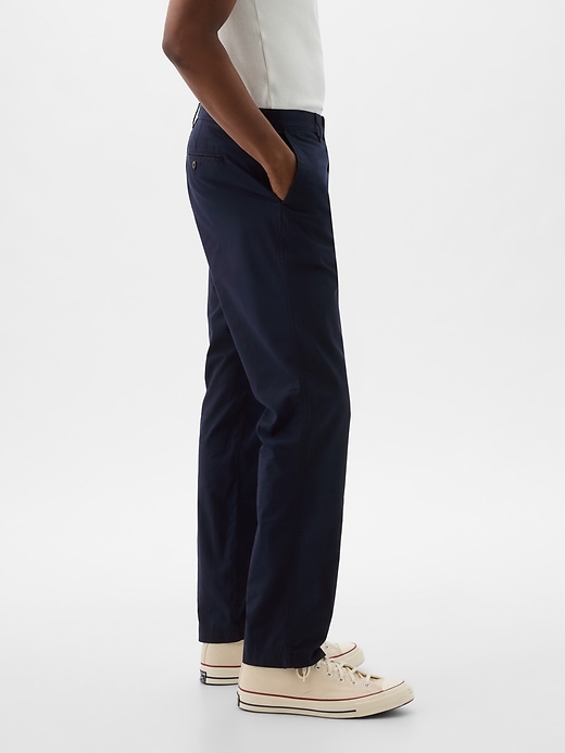 Image number 3 showing, Poplin Khakis in Straight Fit
