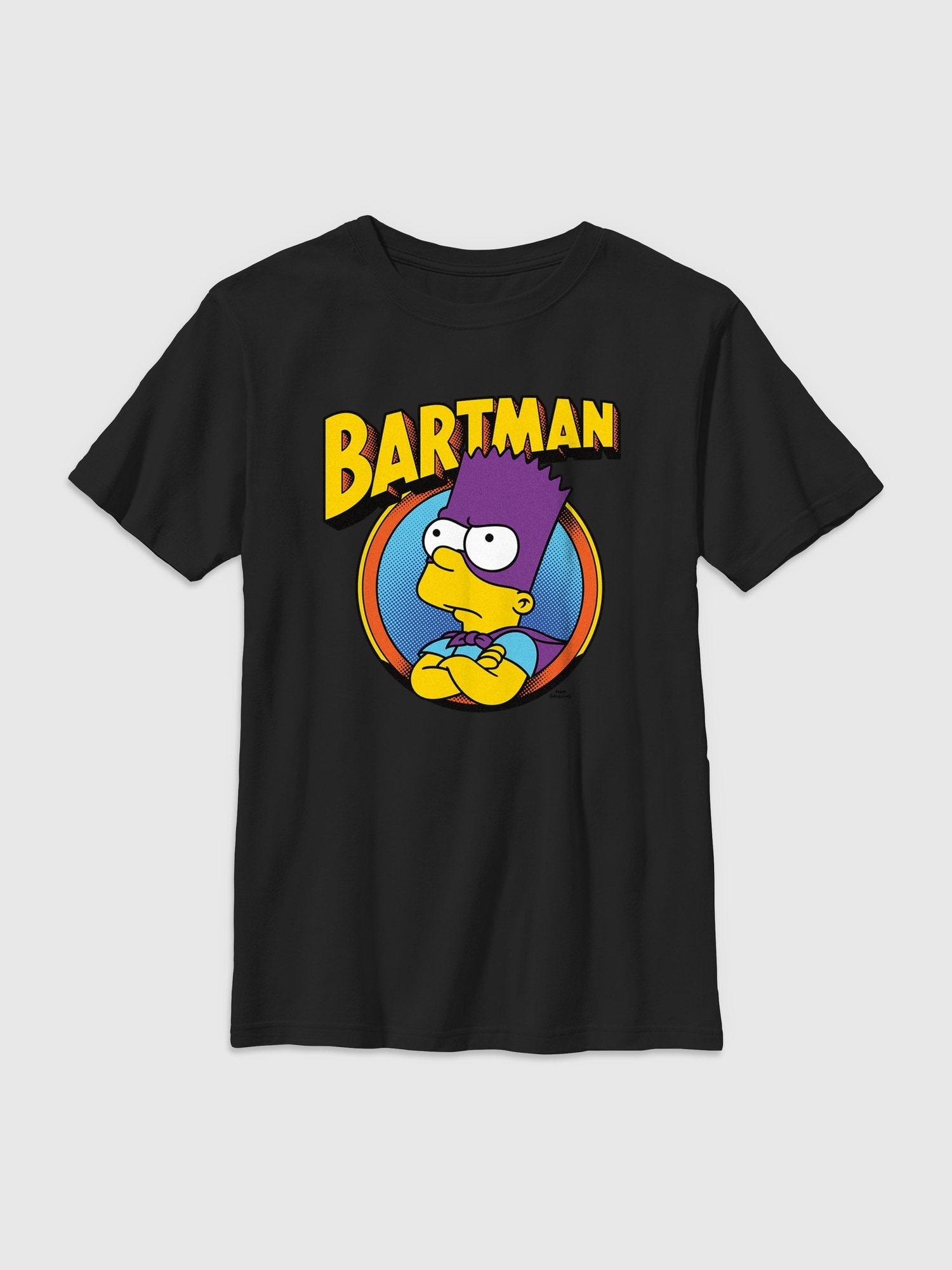 Kids Bart Simpson Bartman Graphic Tee