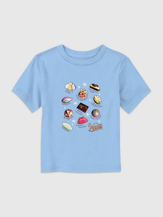 Image number 1 showing, Toddler Wonka Chocolate Graphic Tee