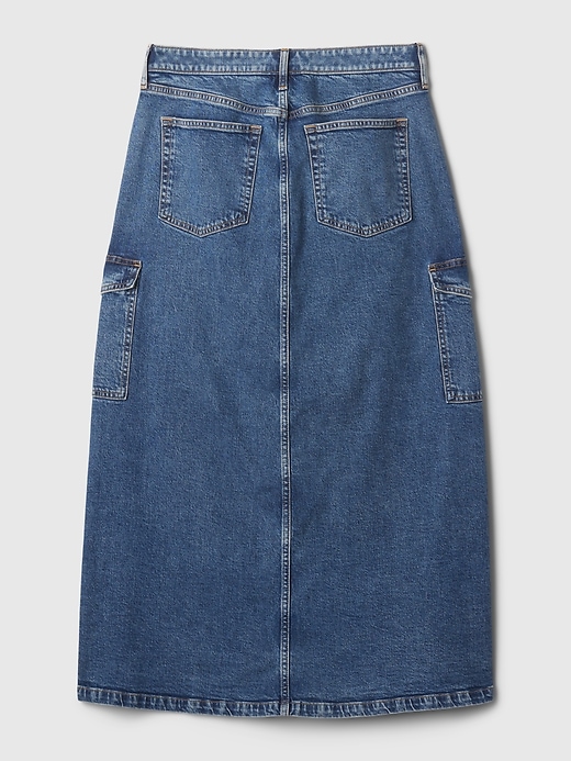 naoママ＊専用　LE CIEL BLEU Cargo Maxi Skirt naoママ＊専用 LE CIEL BLEU Cargo Maxi Skirt