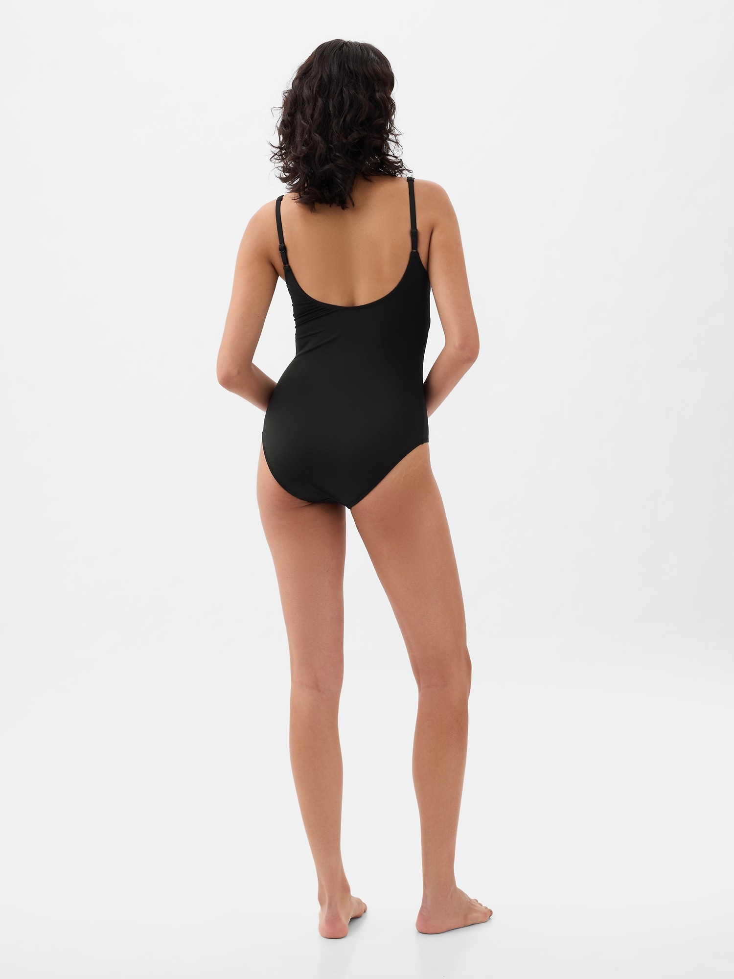 ERES ribbed scoop-back swimsuit - Black