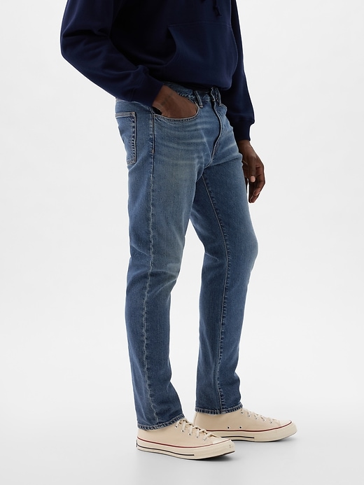 Image number 9 showing, Athletic Straight Jeans