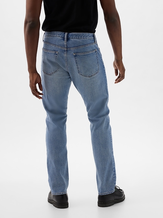 Athletic Straight Jeans Gap