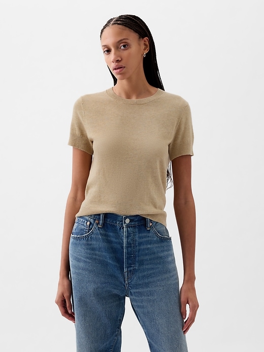 Lightweight CashSoft Cropped Sweater | Gap