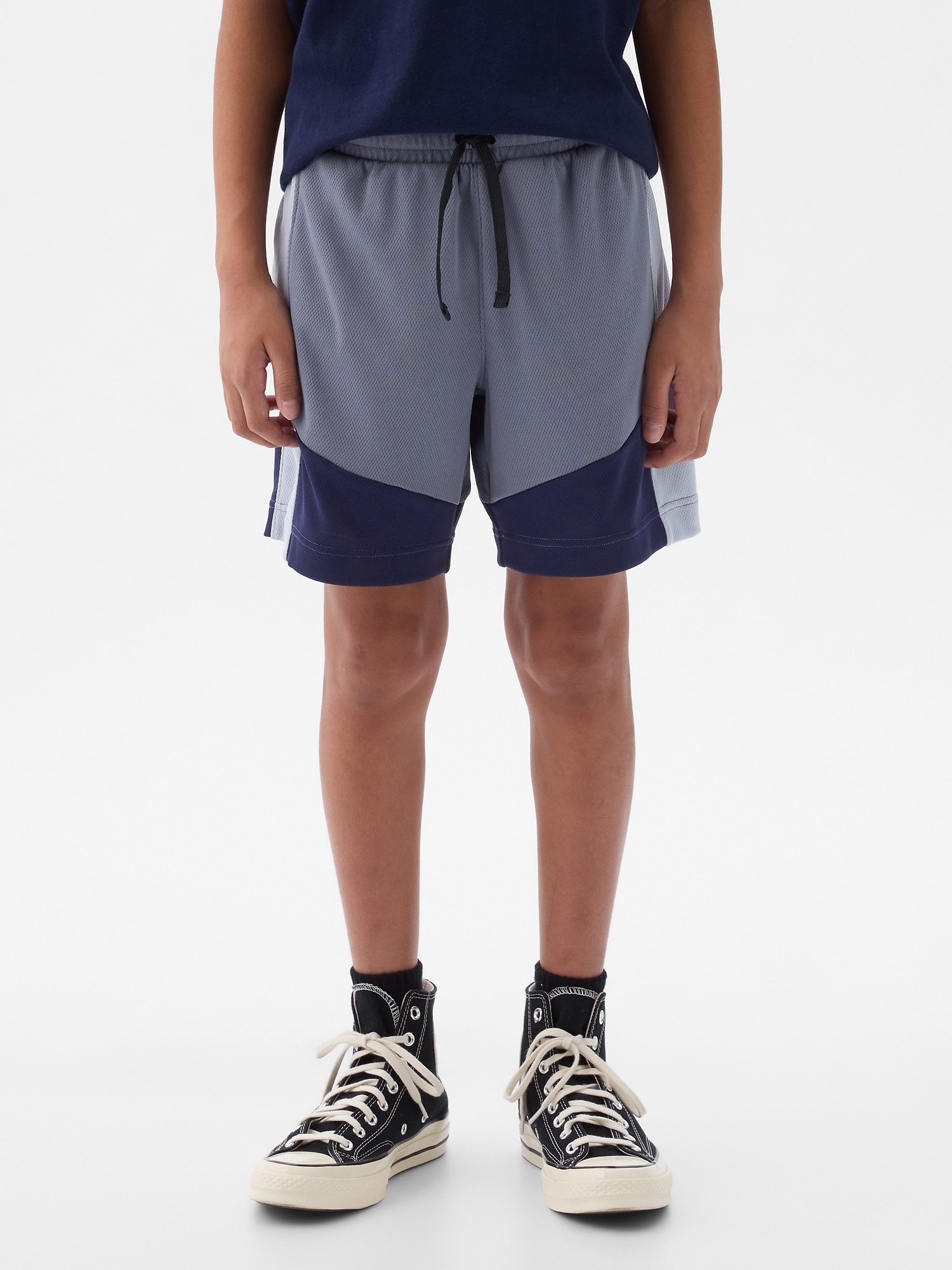 GapFit Kids Recycled Mesh Pull-On Shorts