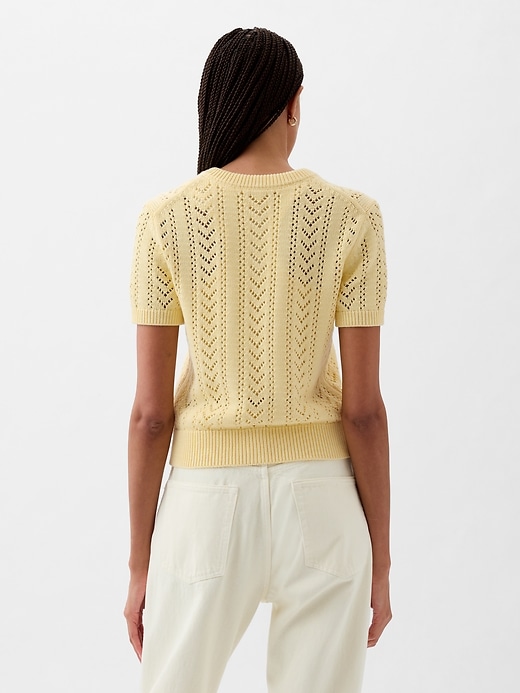 Pointelle Cardigan