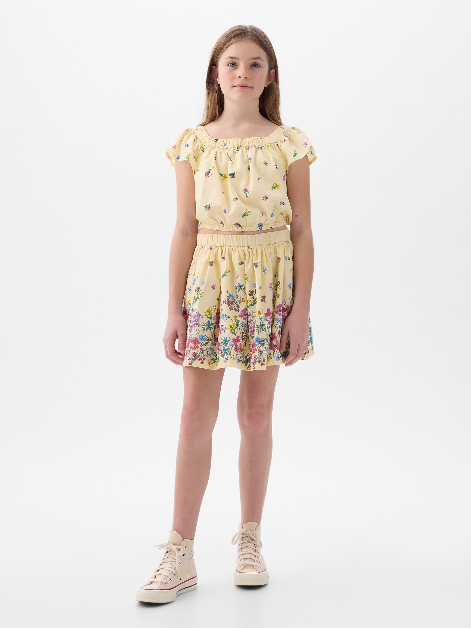 Kids Linen-Cotton Skirt