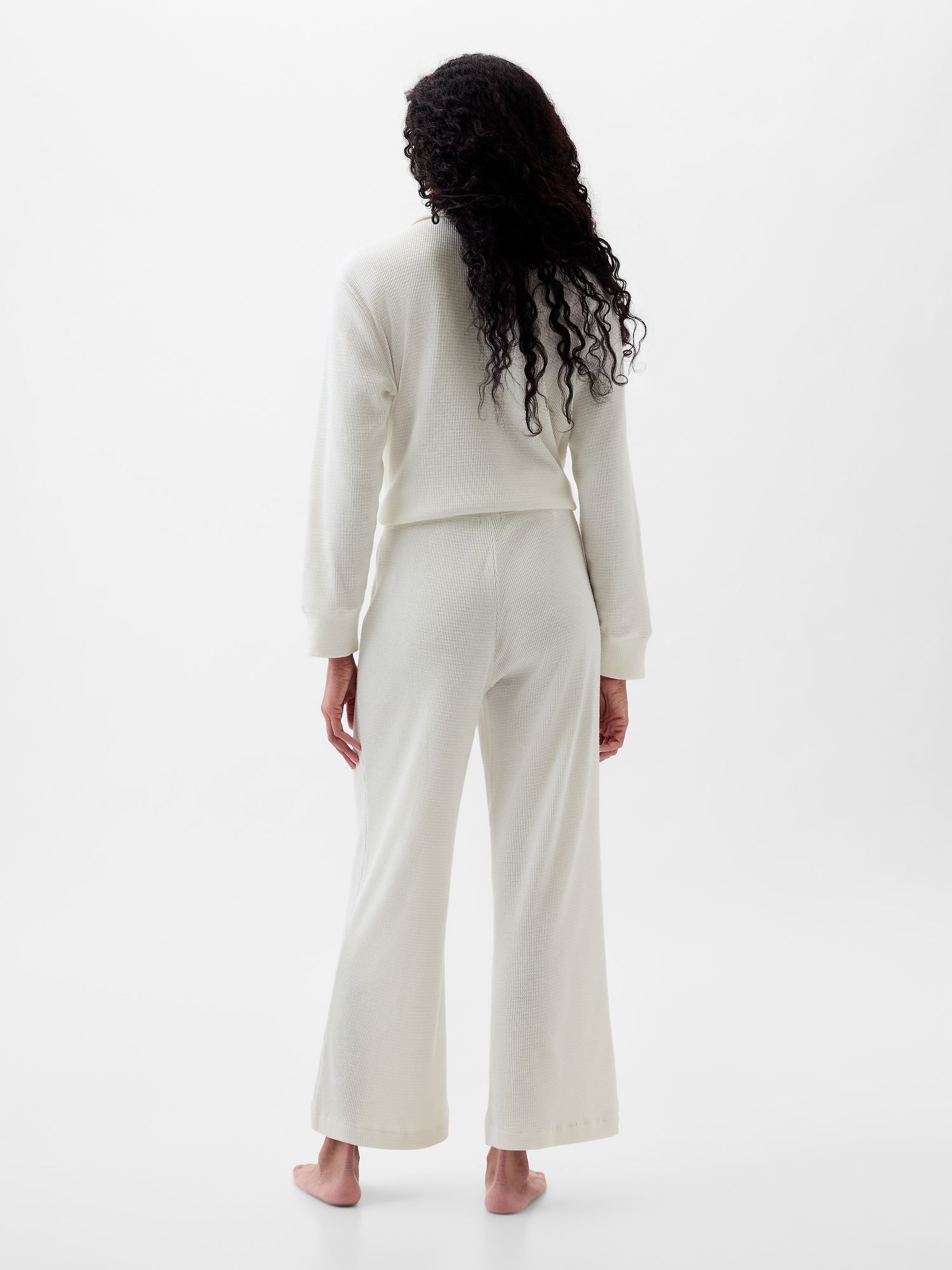 Cropped pj top pants