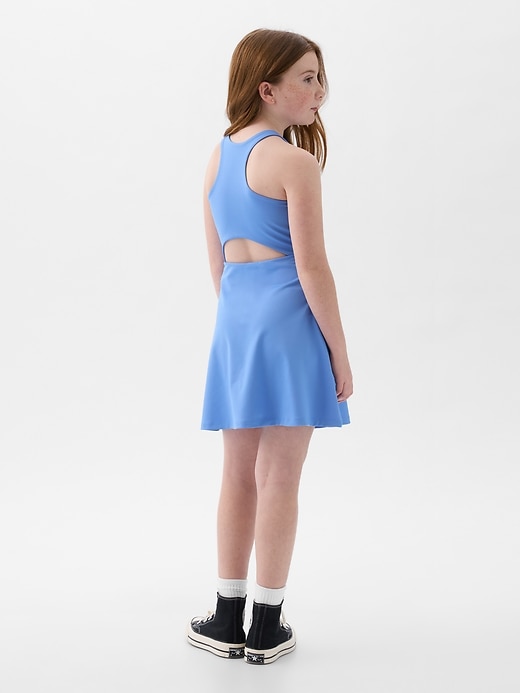 2 of 8 showing, with the color union blue of product Kids Active Tennis Dress