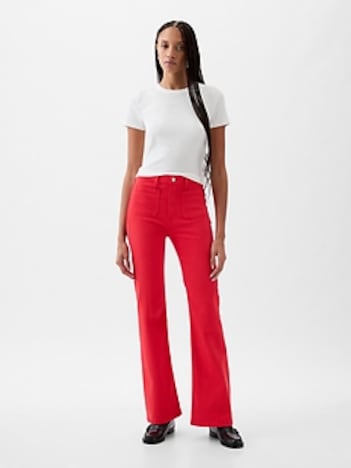 High Rise '70s Flare Jeans