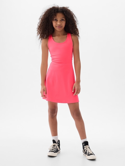 1 of 8 showing, with the color light pink of product Kids Active Tennis Dress