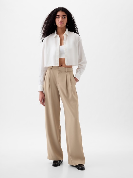 Image number 9 showing, 365 High Rise Pleated Trousers