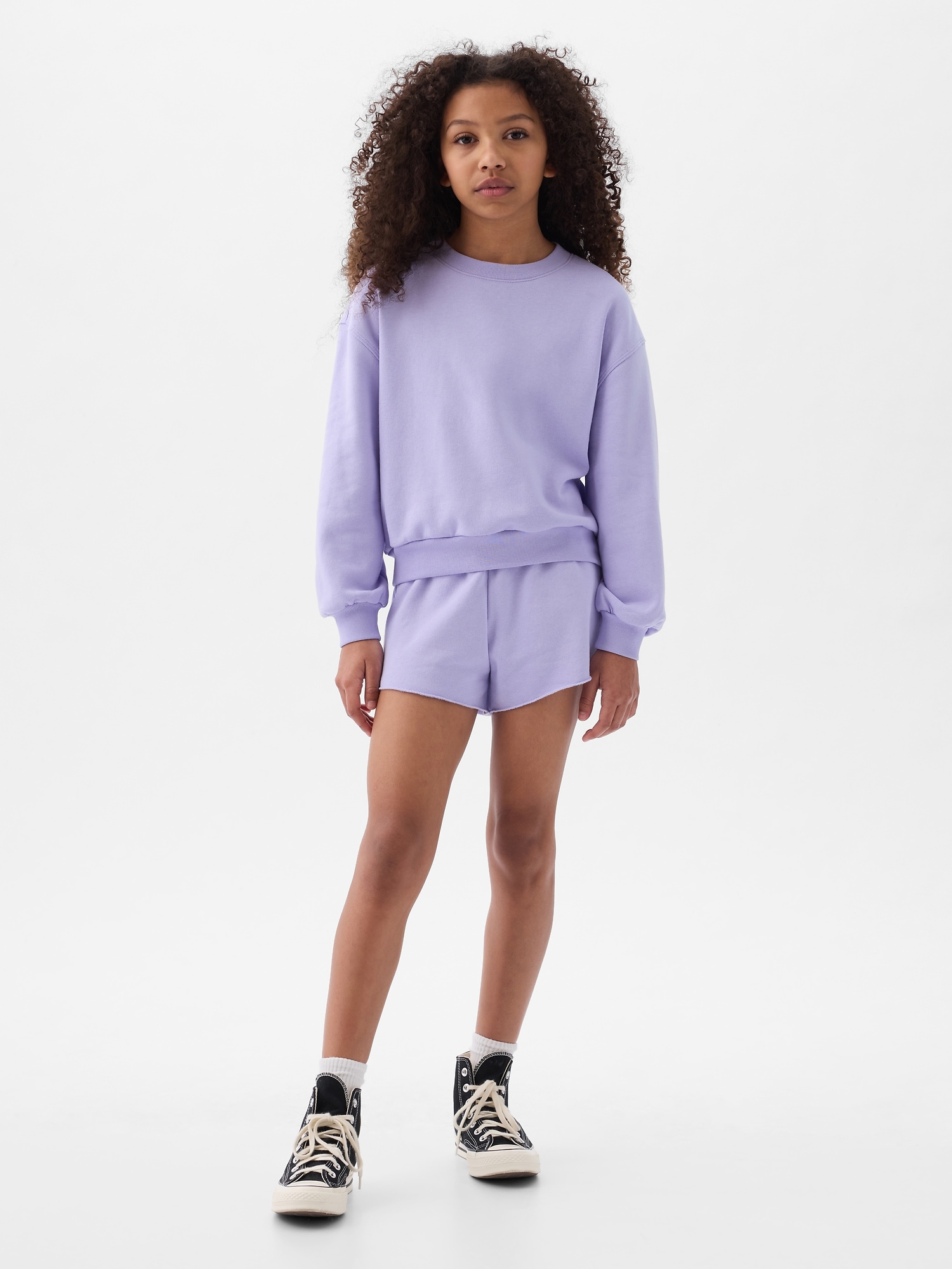 Kids Vintage Soft Sweat Shorts