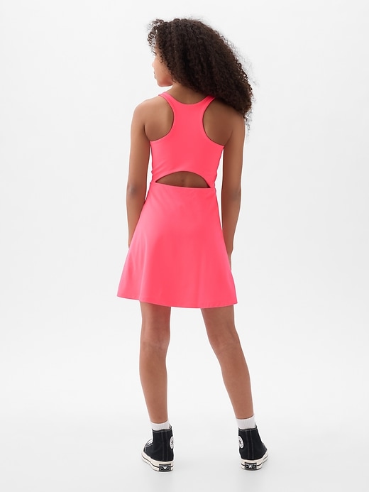 2 of 8 showing, with the color light pink of product Kids Active Tennis Dress