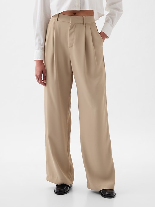 Image number 2 showing, 365 High Rise Pleated Trousers