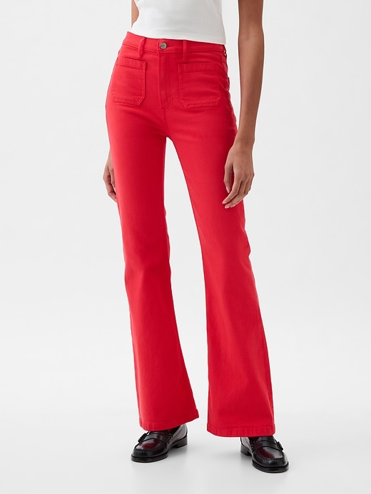 Image number 2 showing, High Rise '70s Flare Jeans