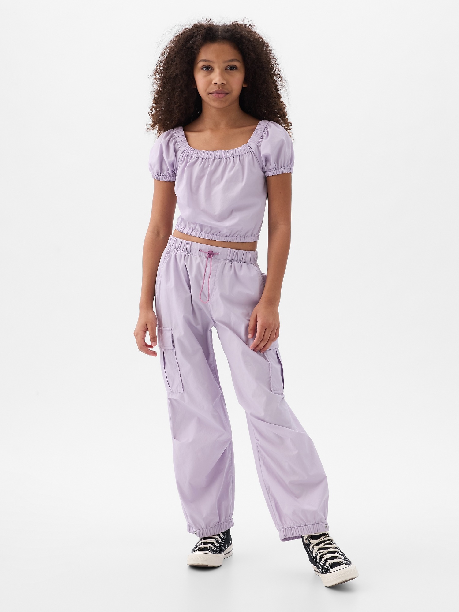 Kids Puff-Sleeve Top | Gap