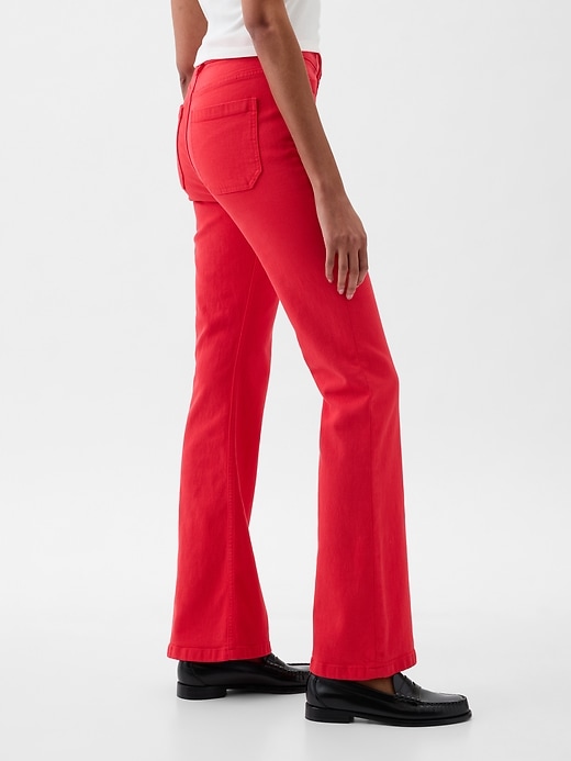 Image number 3 showing, High Rise '70s Flare Jeans