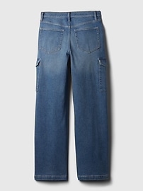 High Rise Stride Wide-Leg Jeans | Gap