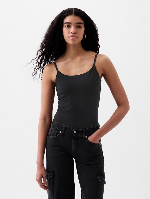 Image number 6 showing, Compact Jersey Cami Bodysuit