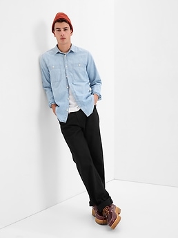 Gap black discount selvedge jeans