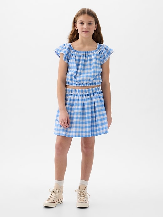 Image number 4 showing, Kids Linen-Cotton Skirt