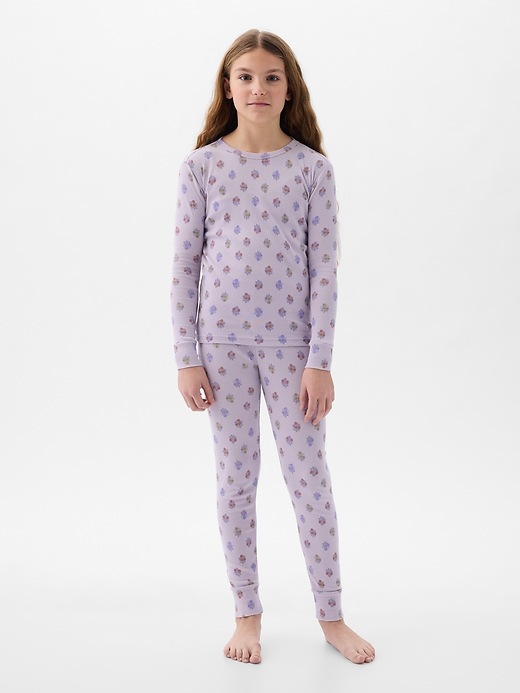 Image number 1 showing, Kids Organic Cotton PJ Set