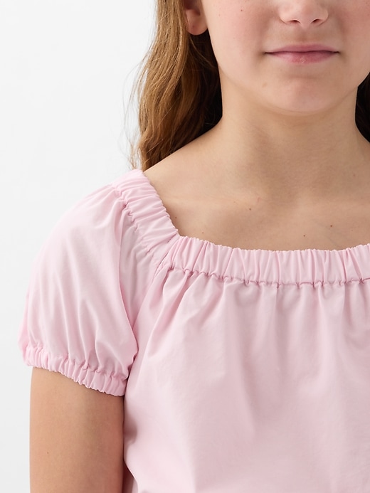 Image number 4 showing, Kids Puff-Sleeve Top