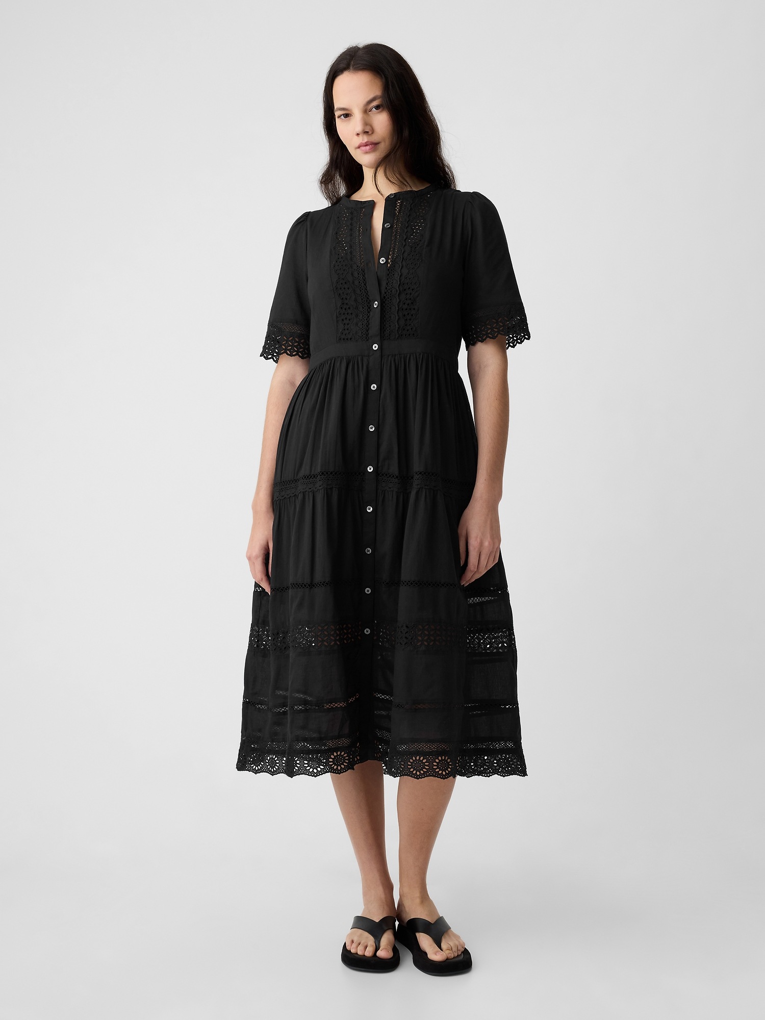 Lace Midi Dress | Gap