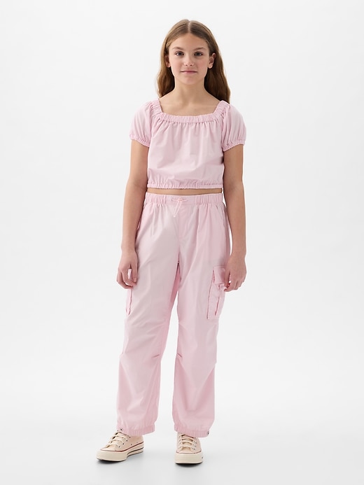 Image number 3 showing, Kids Puff-Sleeve Top
