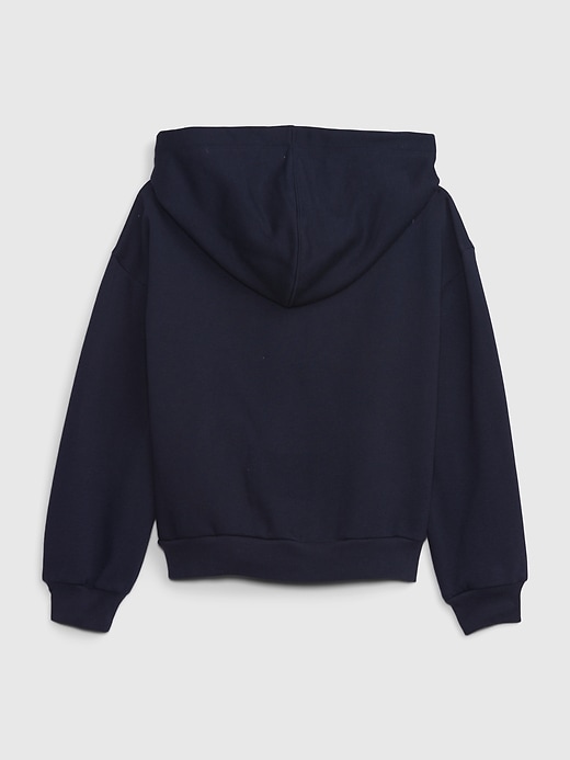 2 of 8 showing, with the color Dark night of product Kids VintageSoft Zip Hoodie