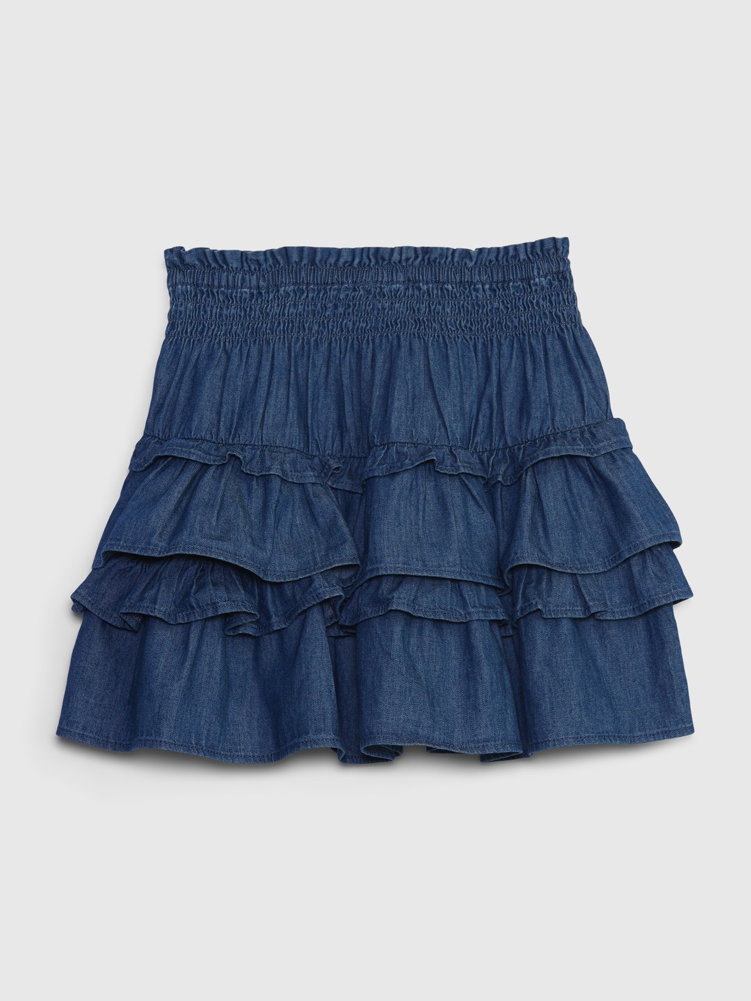 Gap × LoveShackFancy Kids Denim Flippy Skirt Gap